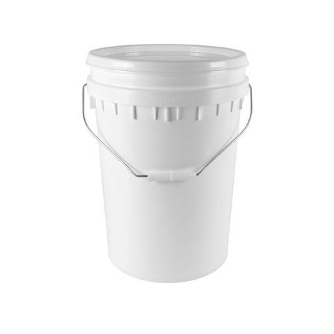 Heavy-Duty 20L Plastic Pail & Lid Heavy-Duty 20L Plastic Pail & Lid