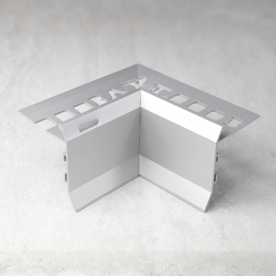 Anodized Aluminum Balcony Drip Angle (12mm x 3m) - Angles - image 3