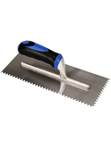 BAT Bright Steel Trowel V Notch BAT Bright Steel Trowel V Notch