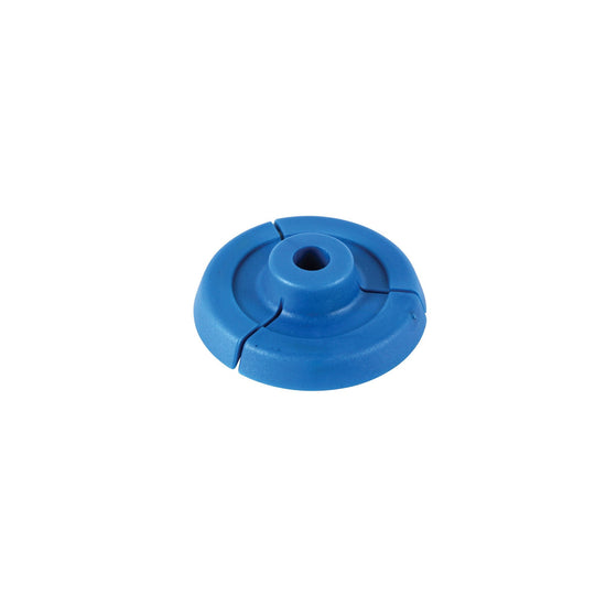 Blue Adheseal sausage gun plunger: durable replacement ensures consistent pressure for smooth sealant dispensing.
