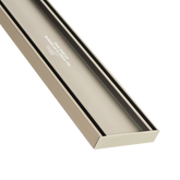 Lauxes Slimline Tile Insert 26 Grate Kit: cuttable aluminium grate for seamless tiled wet area drainage over waterproofing...