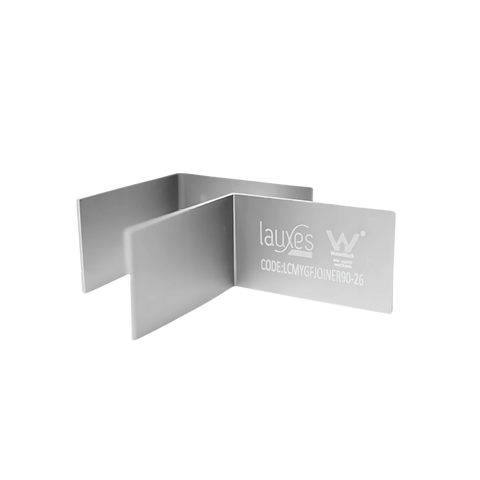 Lauxes Grates Waste Corner Joiner 90° Pair