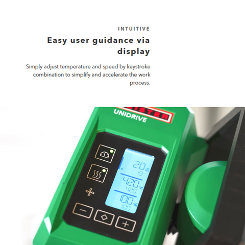 Leister UNIDRIVE 500 Semi-Automatic Welding Machine