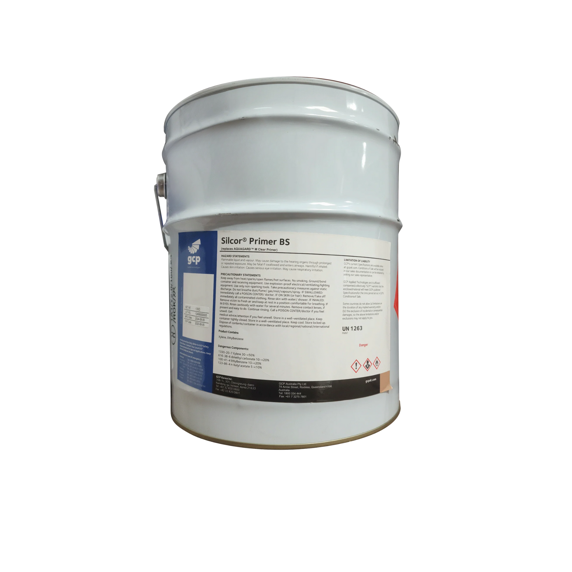Sika Primer BS 5L white drum, solvent-based adhesion promoter for sealants & construction