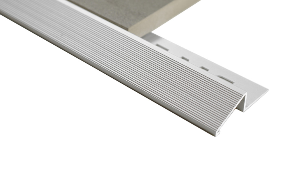 B.A.T Aluminium Diminishing Trim – representative ramped aluminium profile from 2025–2026 manufacturer catalogue; Mill Finish 15 mm variant