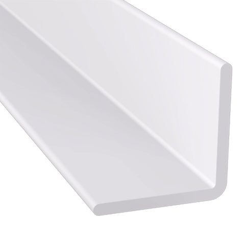 Fatra 40x40mm PVC coated L-angle for waterproof membrane terminations, prevents roof leaks