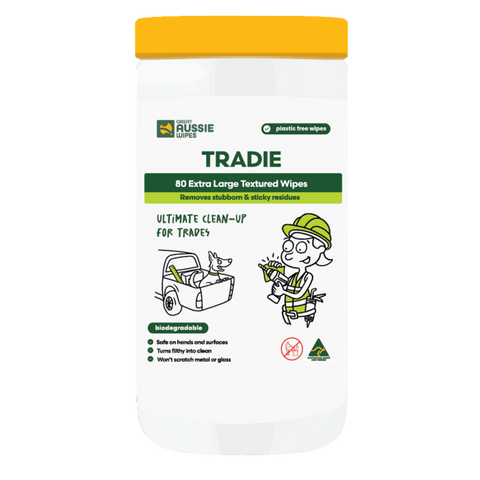 Great Aussie Tradie Cleanup Wipes