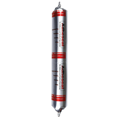 Adheseal Megaprene 40GG polyurethane sealant sausage pack for expansion joint sealing, potable water safe, ±25% movement.