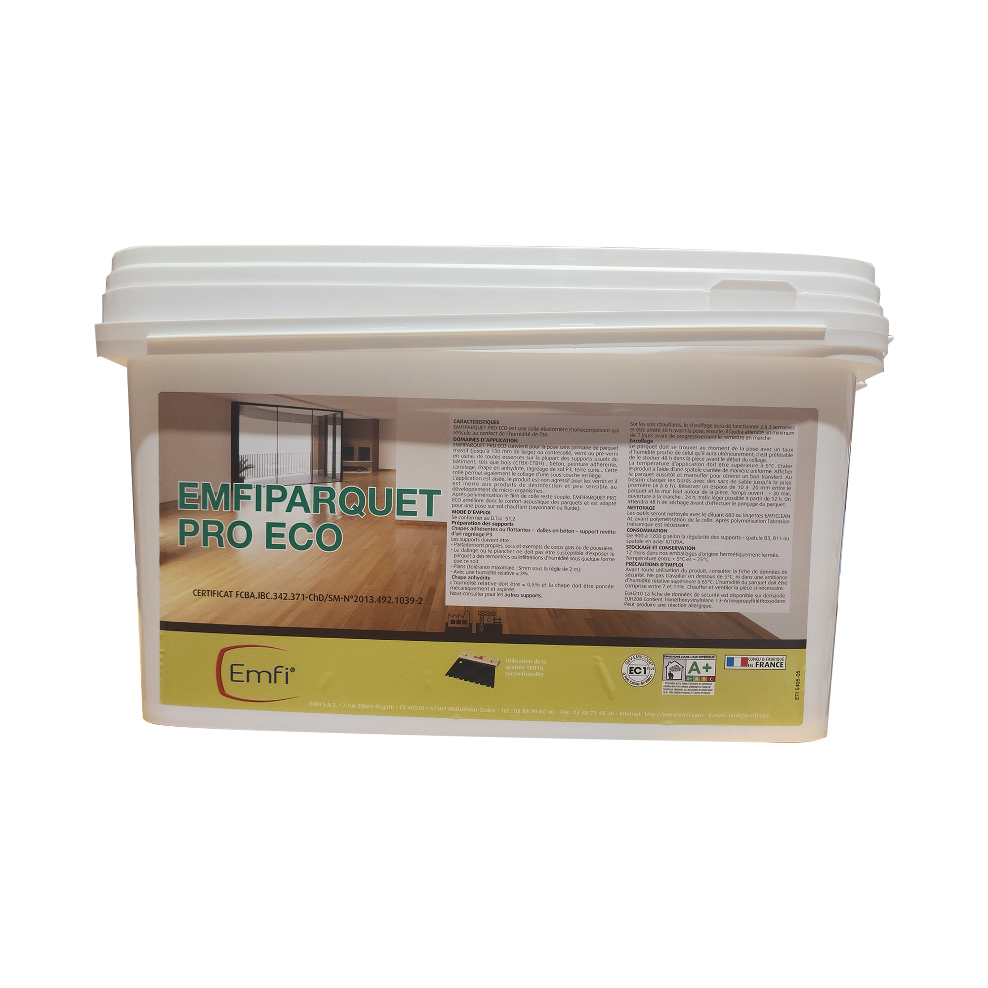 Parquetry PS1300 21kg pail, hybrid PU adhesive bonds parquetry & timber to concrete slabs, low VOC, no primer needed.