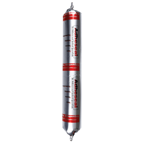 Adheseal PU-25FC polyurethane sealant sausage pack seals expansion joints, windows with ±25% movement, fast-cure, paintable.