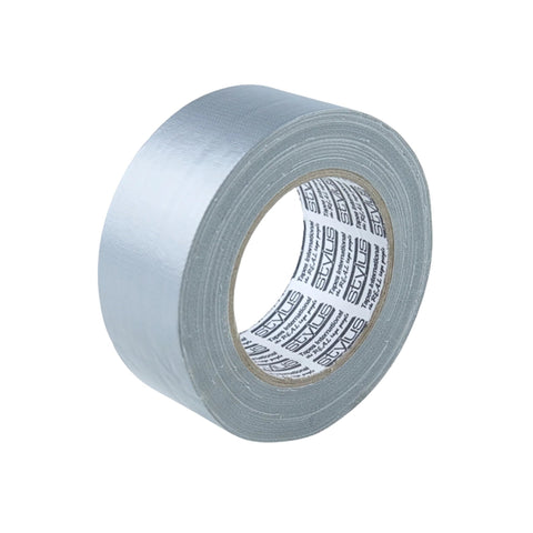 Silver Stylus cloth tape 48mmx25m roll for bundling, polyethylene sealing & weather-resistant repairs