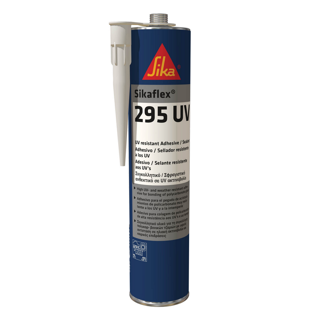Sikaflex®-295 UV – 300 ml white cartridge
