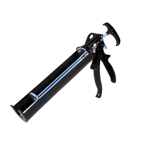 Heavy Duty Type 35 Caulking Gun: aluminium handle, 360° rotating cradle for precise 310ml sealant & adhesive joint sealing.