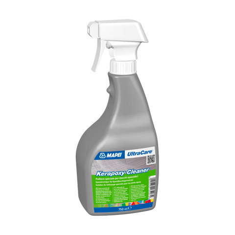 Mapei Ultracare Kerapoxy Cleaner 750ml spray bottle, epoxy grout remover & tile cleaner
